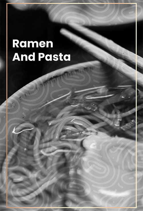 Menu Ramen and Pasta
