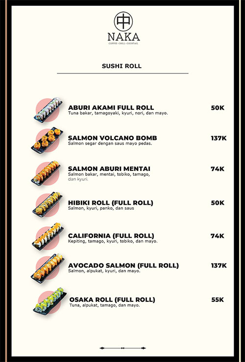 Naka Sushi Roll