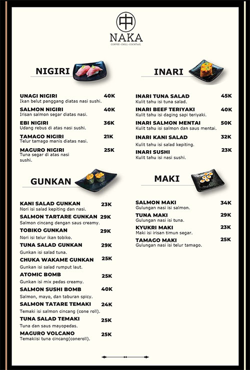 Naka Sushi Roll